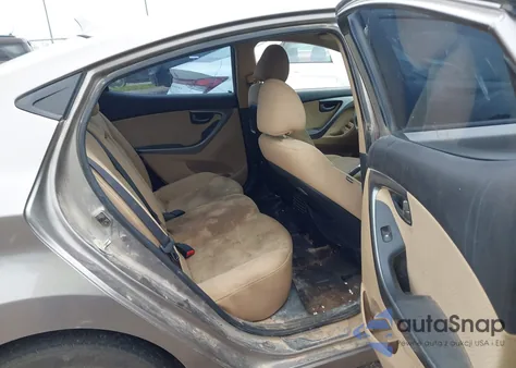 2013 Hyundai Elantra Gls из США, поврежденный, VIN 5NPDH4AE1DH348507